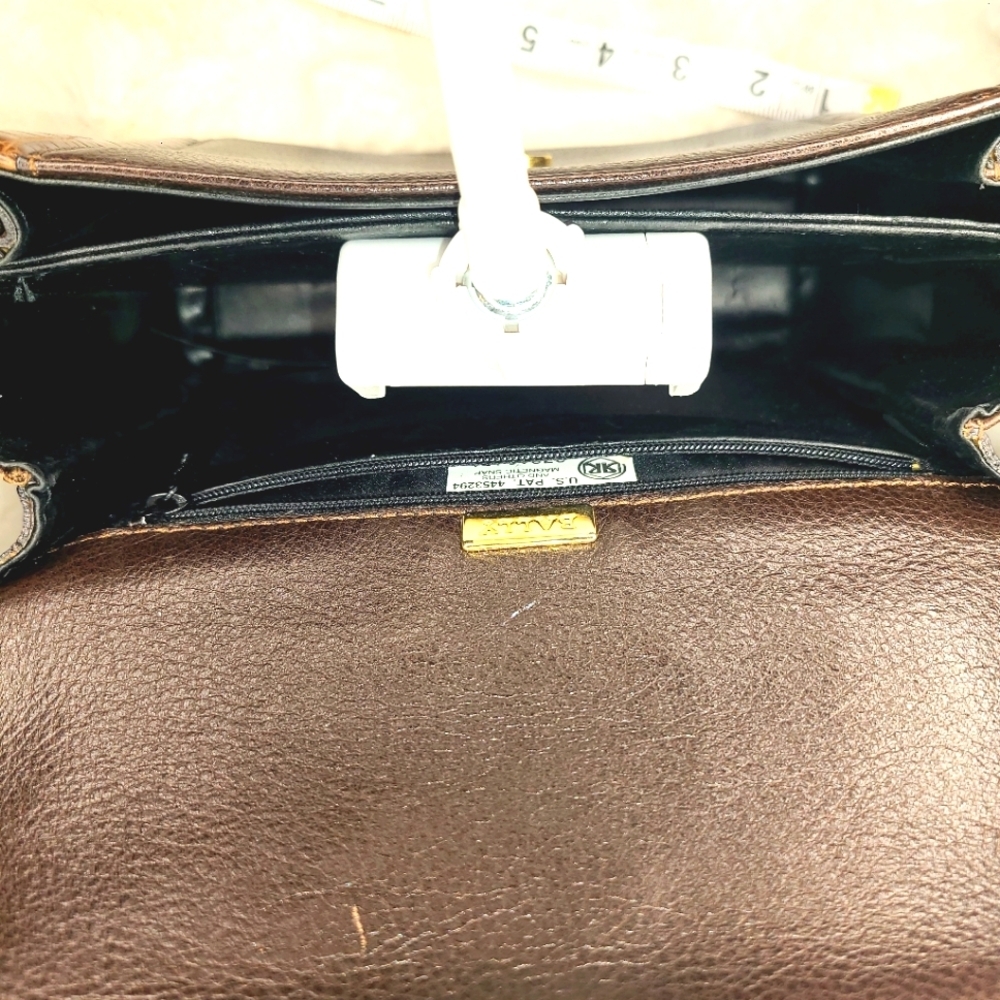 Bally Brown Crocodile Crossbody Bag with Gold Hardware - Picture 12 of 12